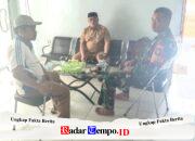 Anjangsana Babinsa Koramil 1008-01 Muara Uya–Jaro Perkuat Kerja Sama dengan Pemerintah Desa