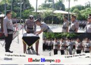 Sertijab Kasat Binmas dan Kasipropam, Kapolres Nganjuk Tekankan Integritas