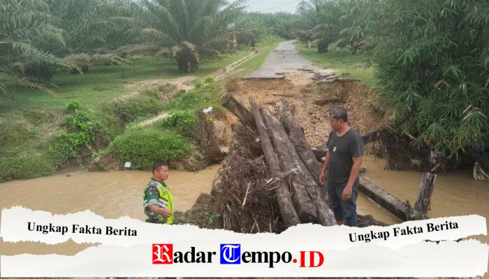 Kodim 0104/Aceh Timur Bangun Kembali Jembatan Armco, Pulihkan Akses Vital Dua Desa di Birem Bayeun