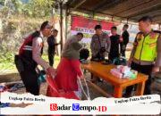 Dari Posko hingga Pintu Rumah, Polri Hadir Pastikan Layanan Kesehatan Warga Terdampak Bencana di Kala Segi Aceh Tengah