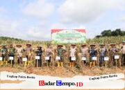 Kasdim 1009/Tanah Laut Hadiri Panen Jagung Serentak Kuartal I Tahun 2026 Polres Tanah Laut