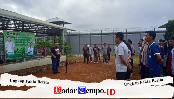 Jaringan Nasional Pemuda Hijau Adakan Gerakan Masyarakat Peduli Lapas, Lapas Warungkiara Tanam Bibit Pohon untuk Lingkungan Berkelanjutan