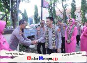 Kapolres Kediri Kota Kunjungi Polsek Mojoroto, Tekankan Pelayanan dengan Hati dan Disiplin Anggota