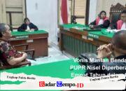 Mantan Bendahara PUPR Nisel Divonis Empat Tahun dalam Kasus Korupsi ABL Rp1,4 Miliar