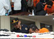 Rutan Kelas I Surabaya Cegah Narkoba, 150 Warga Binaan Pemasyarakatan Bersama Seluruh Petugas Melakukan Tes Urine