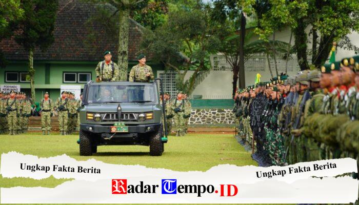 Kasdam V/Brawijaya Hadiri Sertijab Pangdivif 2 Kostrad di Singosari, Tegaskan Kesiapsiagaan Operasional