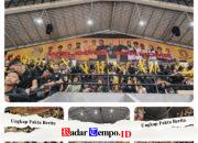 Lautan Penonton Padati GOR Terpadu Ayani Pontianak, Dukungan untuk Popsivo Polwan Pecah di Proliga 2026