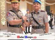 Serah Terima Jabatan Kapolres Gresik, AKBP Ramadhan Nasution Gantikan AKBP Rovan Richard Mahenu
