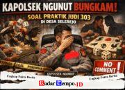 Kapolsek Ngunut Bungkam Soal Judi 303, Aduan Warga Tokoh Agama Diduga Diabaikan