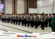 Kapolres Pulang Pisau Ikuti Prosesi Sertijab Wakapolda dan Pejabat Utama Polda Kalteng