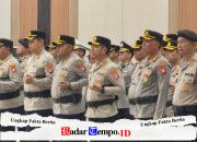 Kapolres Pulang Pisau Hadiri Sertijab Wakapolda Kalteng, Tegaskan Komitmen Sinergitas Polri