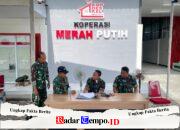 Dandim Gresik Ikuti Vicon Evaluasi Percepatan Pembangunan Koperasi Merah Putih