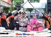 Tradisi Pisah Sambut Kapolres Gresik, AKBP Rovan Berpamitan, AKBP Ramadhan Siap Lanjutkan Pengabdian