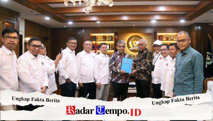 Audiensi dengan PWI, Ahmad Muzani: Hati Saya Tetap Wartawan