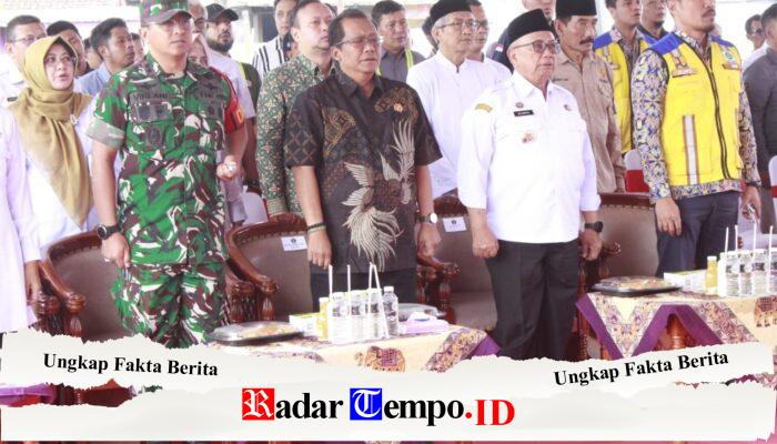 Dorong Perekonomian Rakyat, Forkopimda Kab. Blitar Hadiri Peletakan Batu Pertama Pembangunan Pasar Kesamben