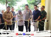 Kapolres Magetan Resmikan Gedung Setia SPKT dan Pos Pol Sarangan