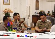 Kapolres Pelabuhan Tanjung Priok Wujud Sinergi Pemkot Jakarta Utara Kunjungan Kerja