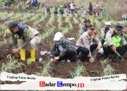 Polres Tegal Dukung Pelestarian Lingkungan Melalui Penanaman 1.000 Pohon di Kawasan Hutan Bumijawa