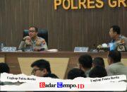 Kapolres Gresik Pimpin Commander Wish, Tegaskan Polri Presisi dan Pelayanan Humanis