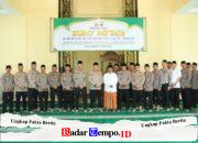Peringati Isra Mi’raj 1447 H, Polres Gresik Gelar Binrohtal dan Santuni Anak Yatim
