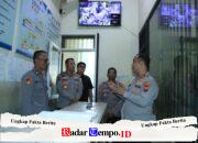Kapolres Gresik Cek Langsung Mako dan Rutan, Sapa Warga Binaan
