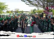 Semangat Membara Prajurit Iringi Langkah Awal Mayjen TNI Novi Rubadi Sugito Pimpin Kodam XII/Tpr