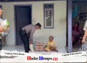 Keperdulian Beserta Barokah!!! Pamapta SPKT Polres Sampang Ulurkan Bantuan Untuk Lansia Kurang Mampu
