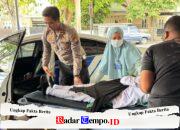 Humanis Kasat Lantas Polresta Banyuwangi Selamatkan Korban Laka Tunggal