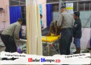 Ditemukan Lemas dan Bicara Ngawur, Seorang Pria Misterius Dilarikan Polsek Maliku ke Puskesmas