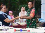 Babinsa Hadir di Tengah Masyarakat, Wujud Nyata Kepedulian TNI terhadap Kesehatan Ibu dan Anak