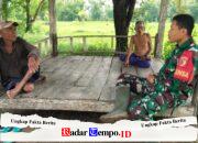Babinsa Pangarengan Dampingi Petani Bahas Kesuburan Padi