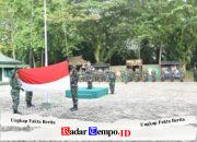 Upacara Bendera di Makodim 1002/HST, Panglima TNI Tekankan Kesiapsiagaan