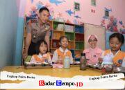 Kapolres Kediri Kota Tinjau Penerima Manfaat MBG, Terapkan Security Food Untuk Pastikan Makanan Higienis