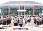 Kapolres Gresik AKBP Ramadhan Nasution Pimpin Apel Perdana, Tekankan Layani Masyarakat Dengan Hati