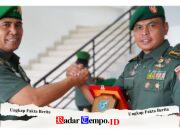 Pangdam XII/Tpr Pimpin Prosesi Penyerahan Jabatan Aslog Kasdam