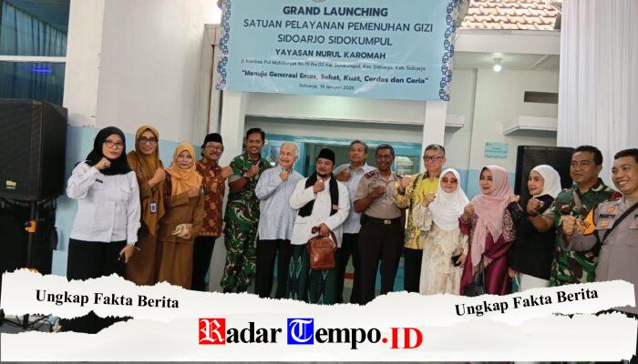 Wujud Sinergi TNI-Polri Sidoarjo Resmikan Dapur BGN SPPG Pertama, Siapkan Generasi Unggul Menuju Indonesia Emas