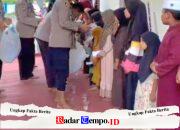 Wujudkan Kepedulian Sosial, Kapolsek Bersama Anggota Gelar Santunan Anak Yatim di Mapolsek Jrengik