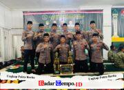 Polres Pamekasan Kembali Raih Juara I Festival Sholawat TNI-Polri Se-Jawa Timur
