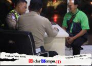 Satlantas Polres Gresik Tindak Tegas Sopir Bus Trans Jatim Ugal-ugalan di Jalan Protokol