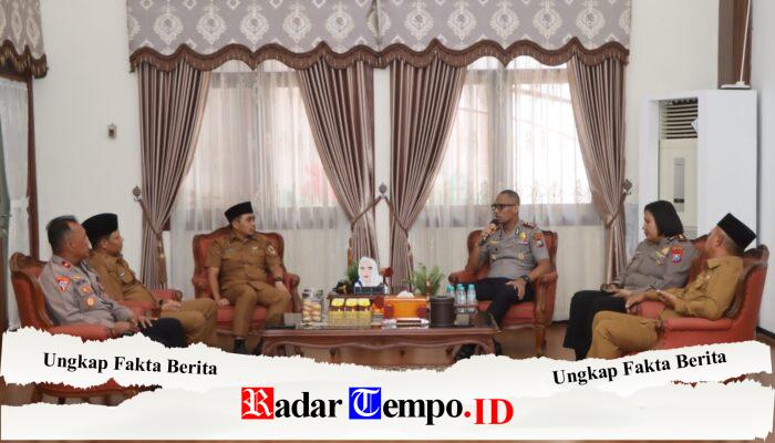 Kapolres Pasuruan Kota Kunjungi Wali Kota Adi Wibowo, Bangun Komunikasi Jaga Kamtibmas