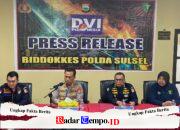 Tim DVI Polri Lakukan Tahap Awal Identifikasi 10 Korban Kecelakaan Pesawat ATR 42-500