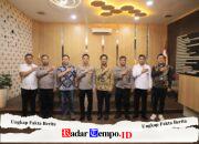 Polres Kediri Kota Terima Kunjungan Silaturahmi Pimpinan BRI Cabang Kediri
