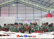 Wakil Panglima TNI Pimpin Vidcon Evaluasi Percepatan Pembangunan KDKMP di Kodim 0808/Blitar