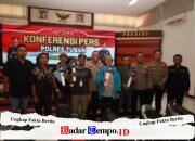 Kapolres Tuban: 4 Kasus Curanmor Terungkap, Motor Curian Dikembalikan ke Pemilik