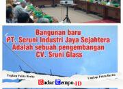 Pembangunan Gudang PT Seruni Glass Sidoarjo Menuai Protes Warga