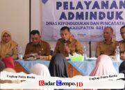 Warga Desa Blandongan Nikmati Layanan Adminduk dan Cek Kesehatan Gratis