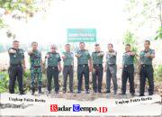 Kodim 1009/Tla Menerima Kunjungan Tim Wasdal Dan Verifikasi Itjenad Markas Besar TNI AD