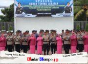 Kapolres Pamekasan Pimpin Langsung Sertijab 9 Pejabat Utama Polres Pamekasan