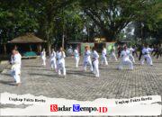Kodim 1002/HST Asah Kemampuan Beladiri Prajurit Melalui Latihan Karate
