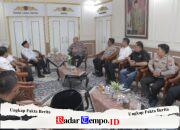 Kapolres Blitar Perkuat Sinergi dan Kolaborasi Bersama Jajaran Forkopimda